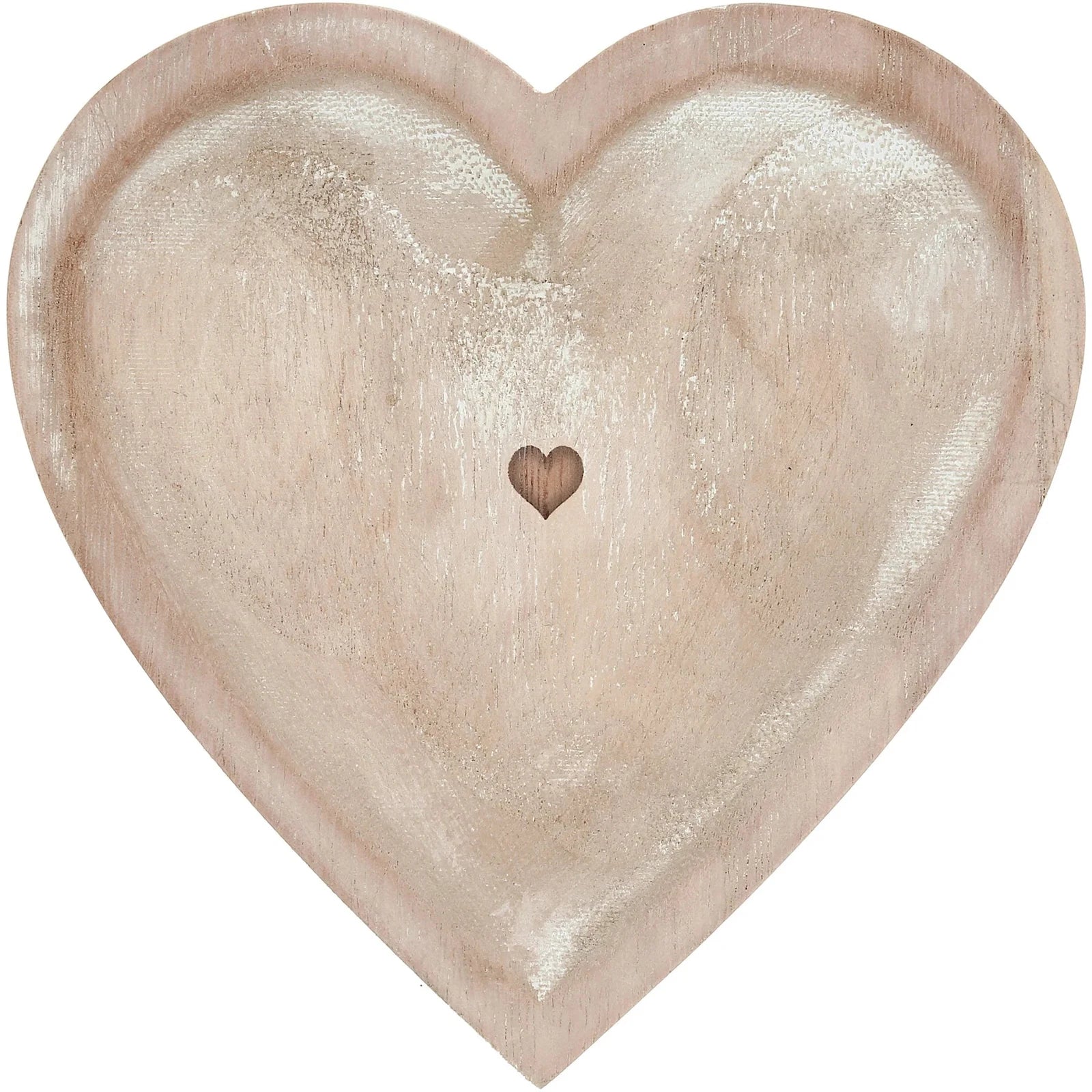 Heart - 7" Wood Dish