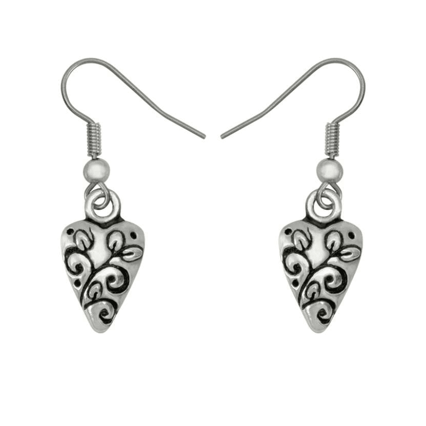 Heart Earrings - Lady of the Lake