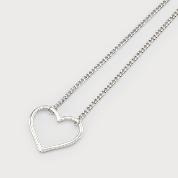 Heart On Chain Necklace - Lady of the Lake