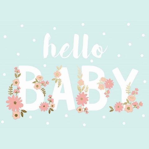 Hello Baby - Greeting Card - Baby