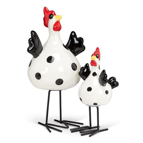 Henrietta Dotted Standing Chicken - Lady of the Lake
