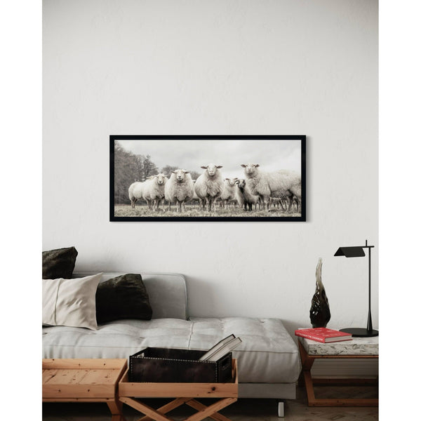 Herd - Framed Canvas - Lady of the Lake