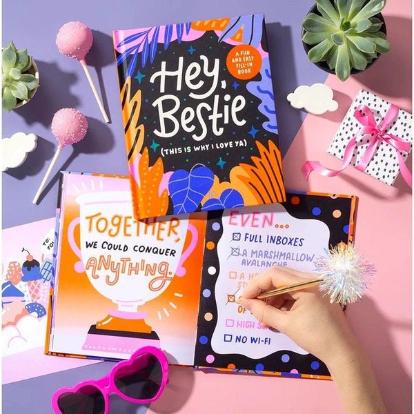 Hey Bestie - Hardcover Book - Lady of the Lake