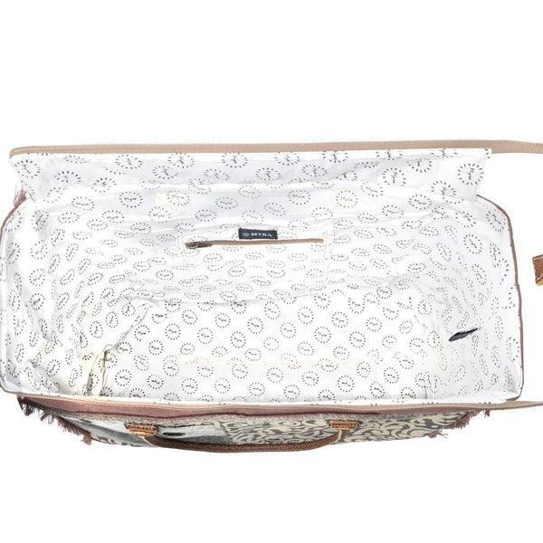 Hide & Floral Print Tote Bag - Lady of the Lake