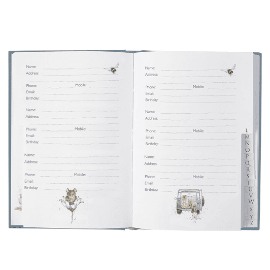 Highland Coo Address Book - Lady of the Lake