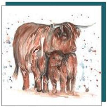 Highland Cow - Greeting Card - Blank