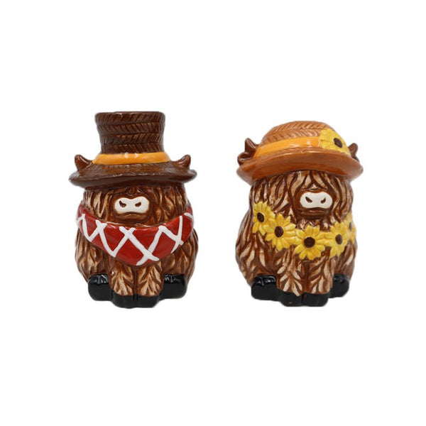 Highland Cow Salt & Pepper - Lady of the Lake
