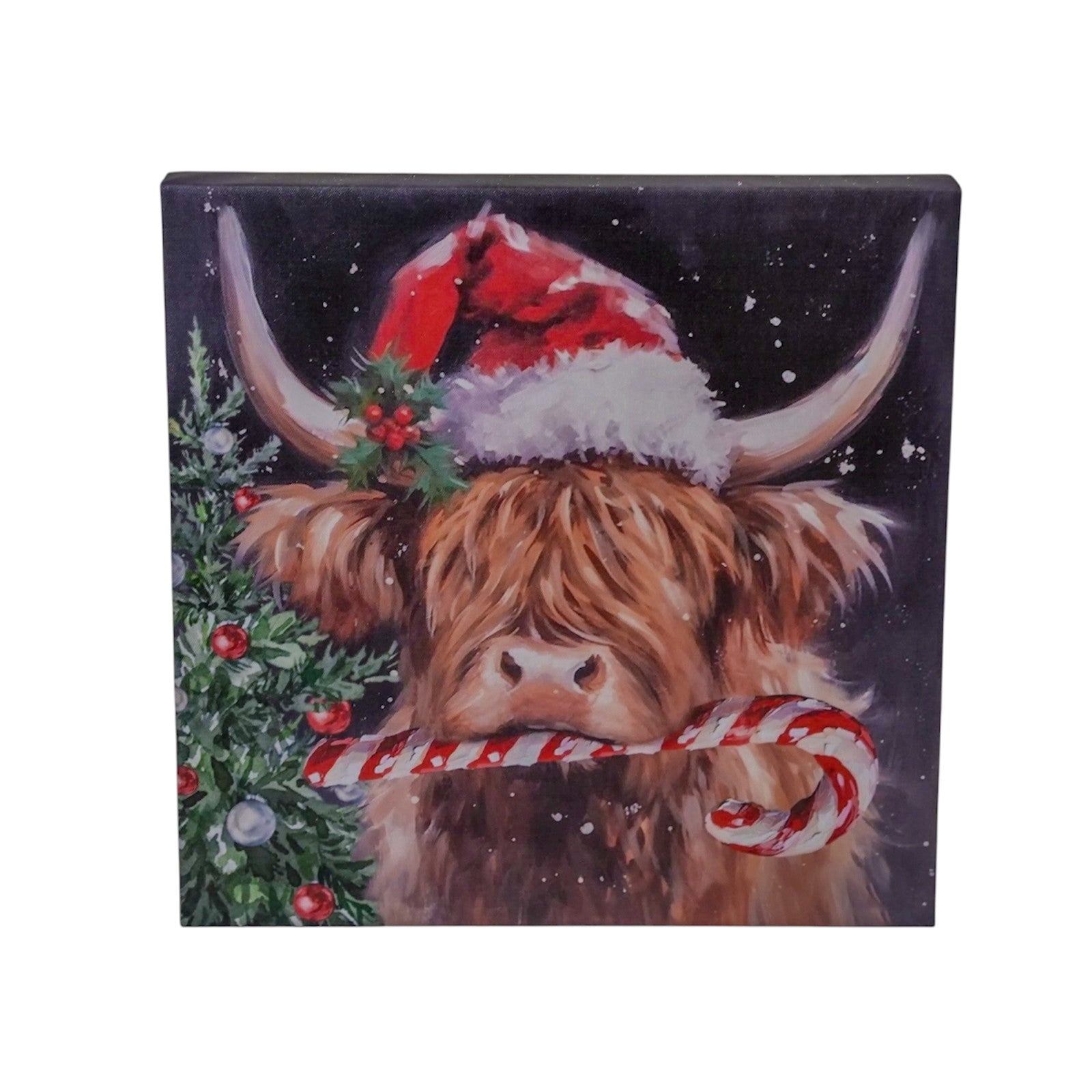 Holiday Highland LED Picture - Lady of the Lake