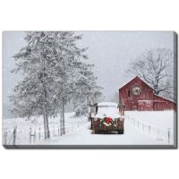 Holiday Lane - Printed Canvas