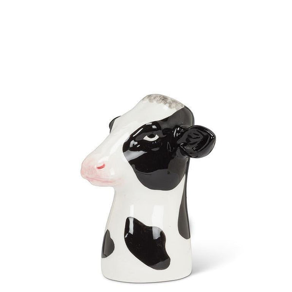 Holstein Cow Head Bud Vase - Lady of the Lake