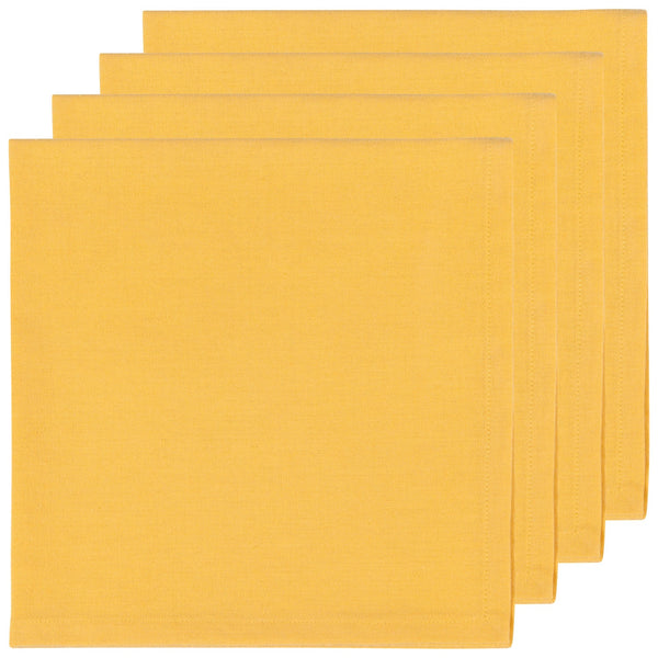 Honey Yellow Spectrum Napkins - Set of 4 - Lady of the Lake