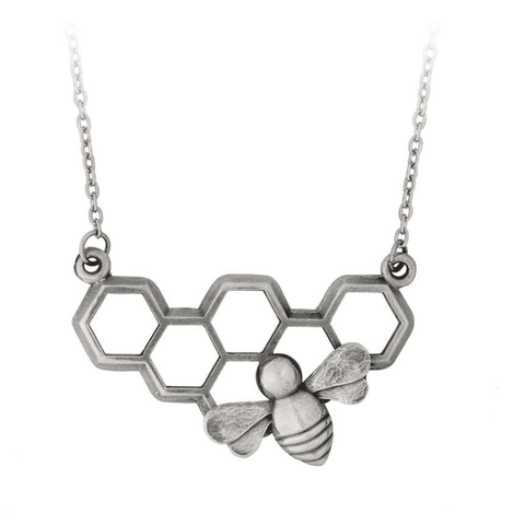 Honeycomb Pendant Necklace - Lady of the Lake