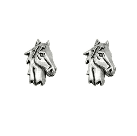 Horse Head Stud Earrings - Lady of the Lake