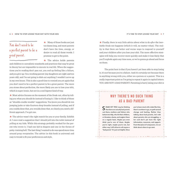 How To Stop Losing Your Sh*t With Your Kids - Paperback Book - Lady of the Lake