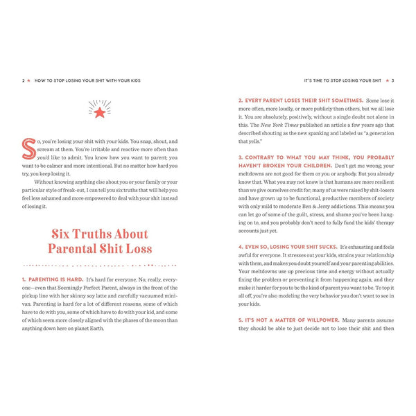 How To Stop Losing Your Sh*t With Your Kids - Paperback Book - Lady of the Lake