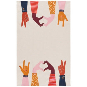 Human Kind Decorative Dishtowel