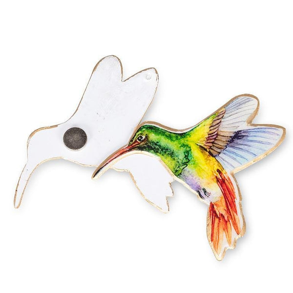 Hummingbird Two - Sided Magnet - Lady of the Lake