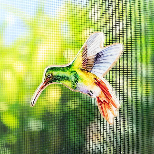 Hummingbird Two - Sided Magnet - Lady of the Lake