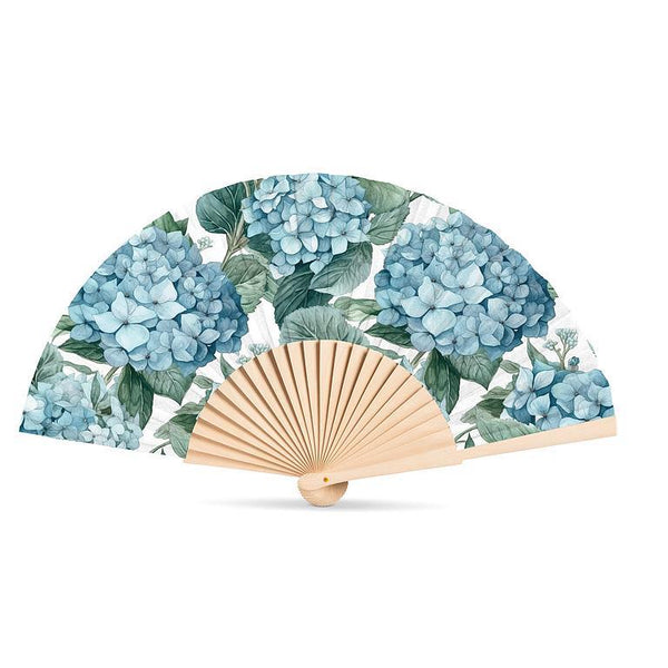 Hydrangea - Hand Fan - Lady of the Lake