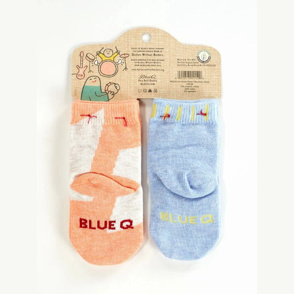 I Call The Shots Now & It's Baby Time Baby Socks - Baby Socks