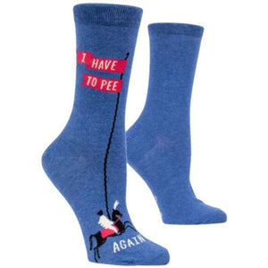 I Have To Pee... Again Women's Crew Socks