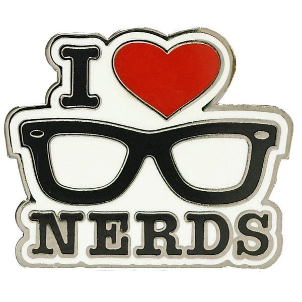 I Love Nerds Enamel Pin - Lady of the Lake