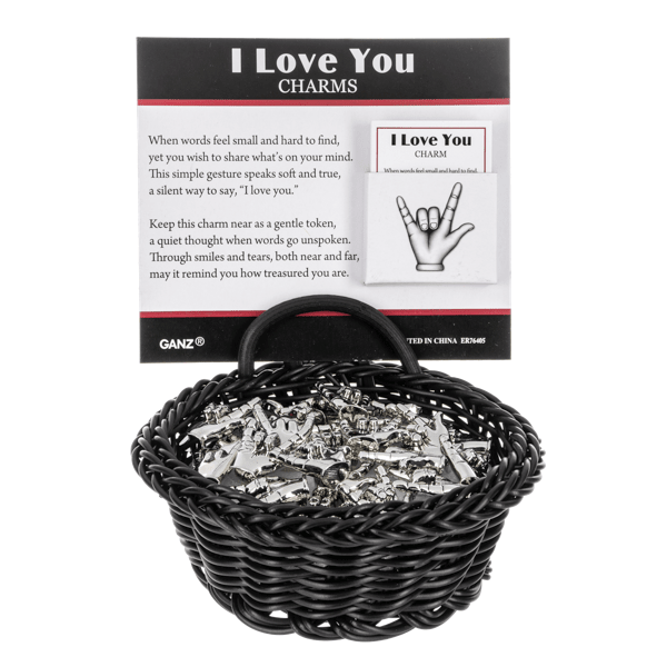 I Love You - Sign Language Charm - Lady of the Lake