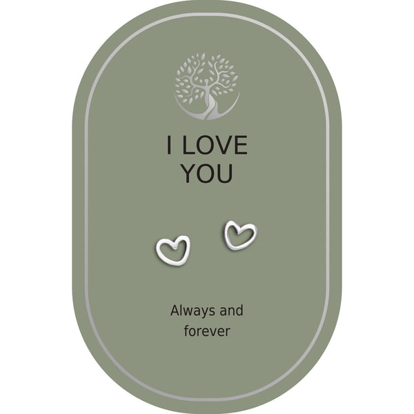 I Love You Stud Earrings - Lady of the Lake
