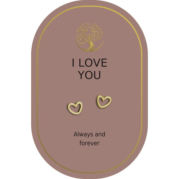 I Love You Stud Earrings - Lady of the Lake