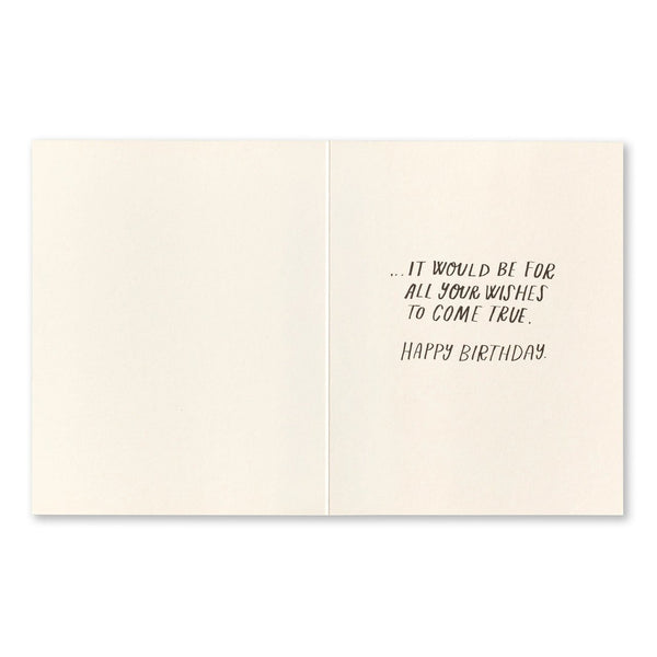 If I Had One Wish - Greeting Card - Birthday