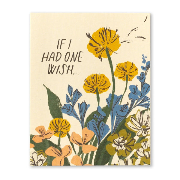 If I Had One Wish - Greeting Card - Birthday