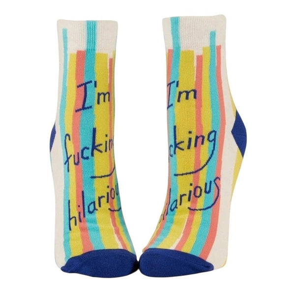 I'm Fucking Hilarious - Women's Ankle Socks - Lady of the Lake