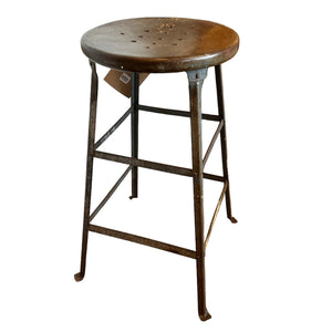 Industrial Steel Stool