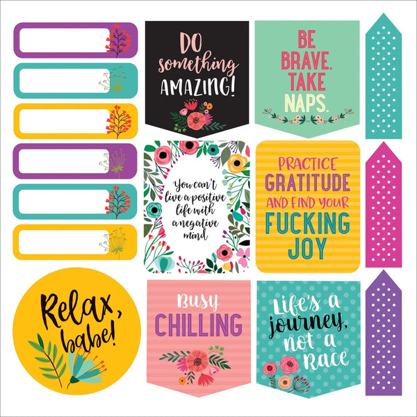 Inner F*cking Peace - Sticker Book - Lady of the Lake