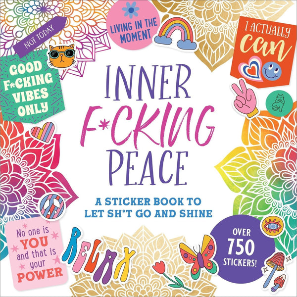 Inner F*cking Peace - Sticker Book - Lady of the Lake