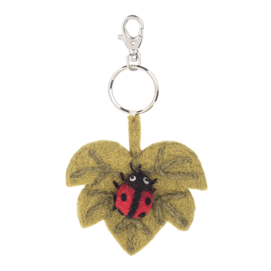 Insect Felt Keychain - Lady of the Lake
