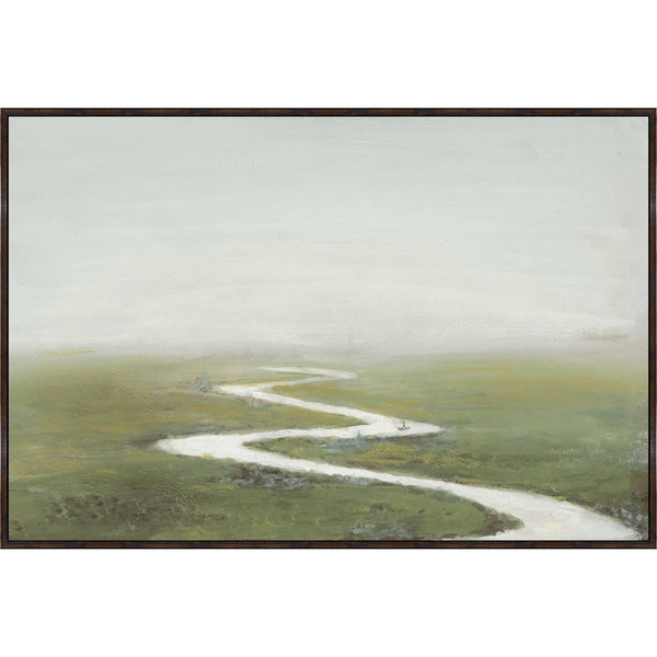 Into The Gentle Distance - Framed Canvas - Lady of the Lake