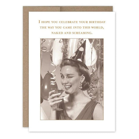 Into This World Birthday Card - Greeting Card - Birthday