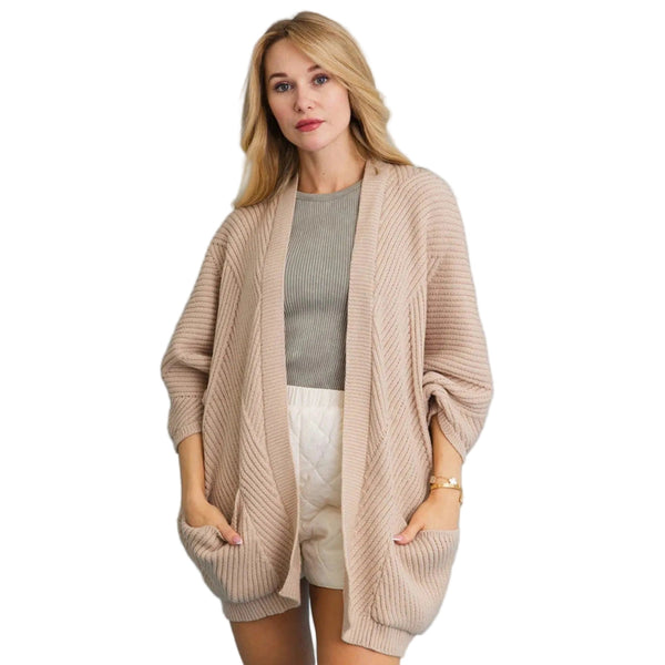 Ivy Ribbed Knit Cardigan - Lady of the Lake