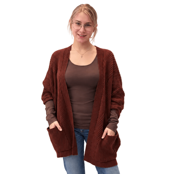 Ivy Ribbed Knit Cardigan - Lady of the Lake
