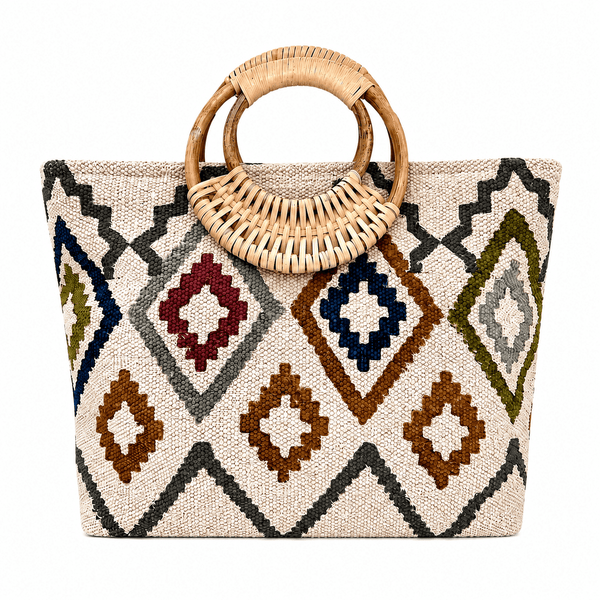 Jane Jute Tote Bag - Lady of the Lake