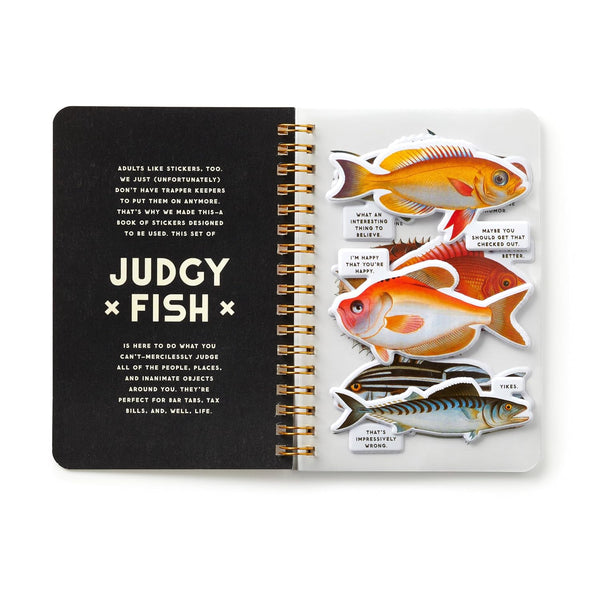 Judgy Fish Sticker Book - Lady of the Lake