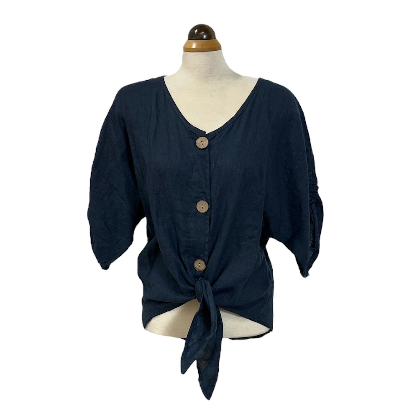 Julia Three Button Top - Lady of the Lake