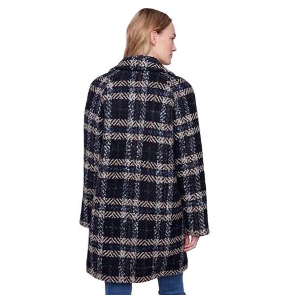 Juliana Plaid Bouclé Coat - Lady of the Lake