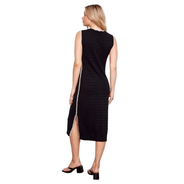 Juliana Striped Sleeveless Sweater Dress - Lady of the Lake