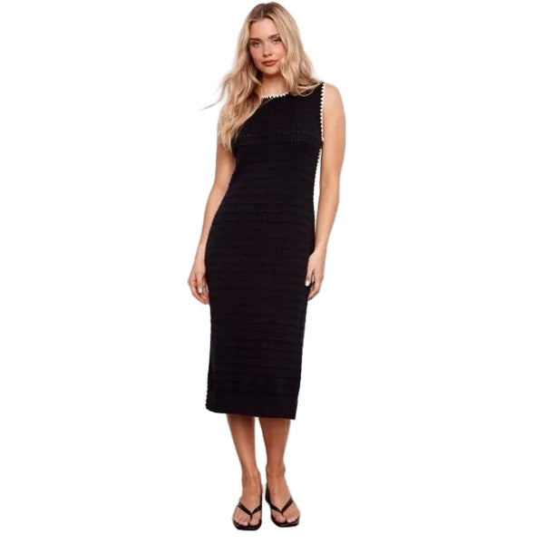 Juliana Striped Sleeveless Sweater Dress - Lady of the Lake