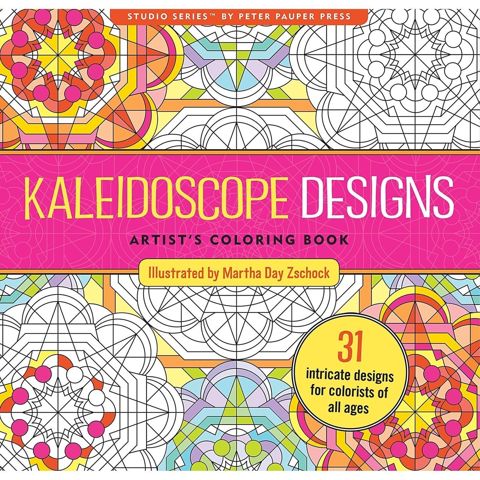 Kaleidoscope Artist's Colouring Book - Lady of the Lake