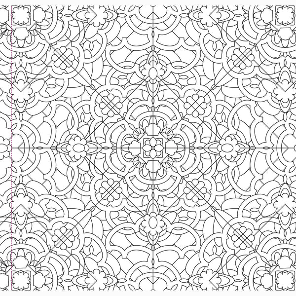 Kaleidoscope Artist's Colouring Book - Lady of the Lake