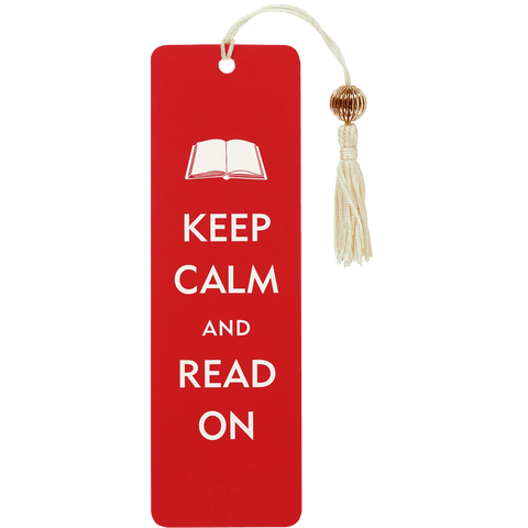 Keep Calm & Read On Beaded Bookmark - Lady of the Lake