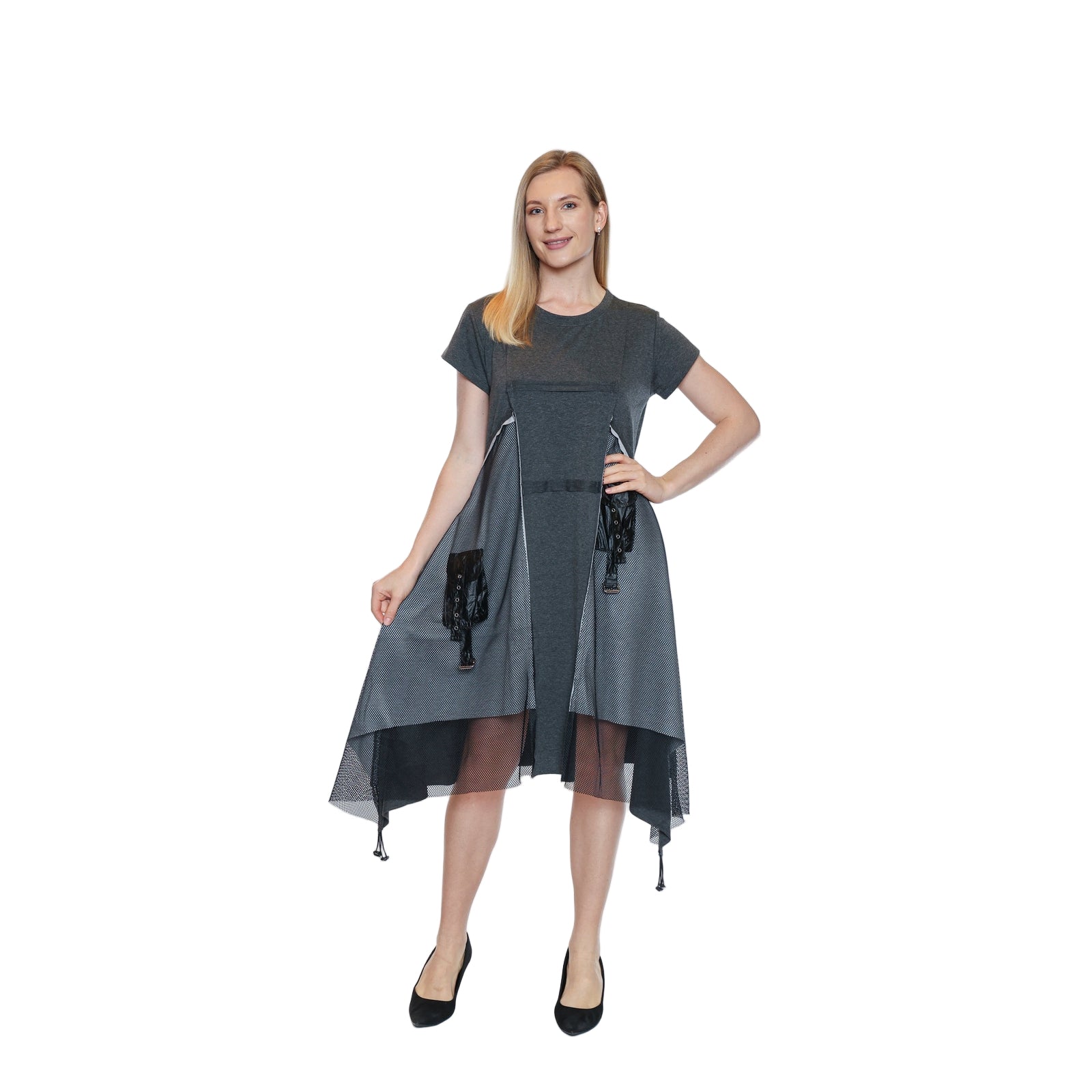 Kennia Dress With Buckle Detail - Lady of the Lake